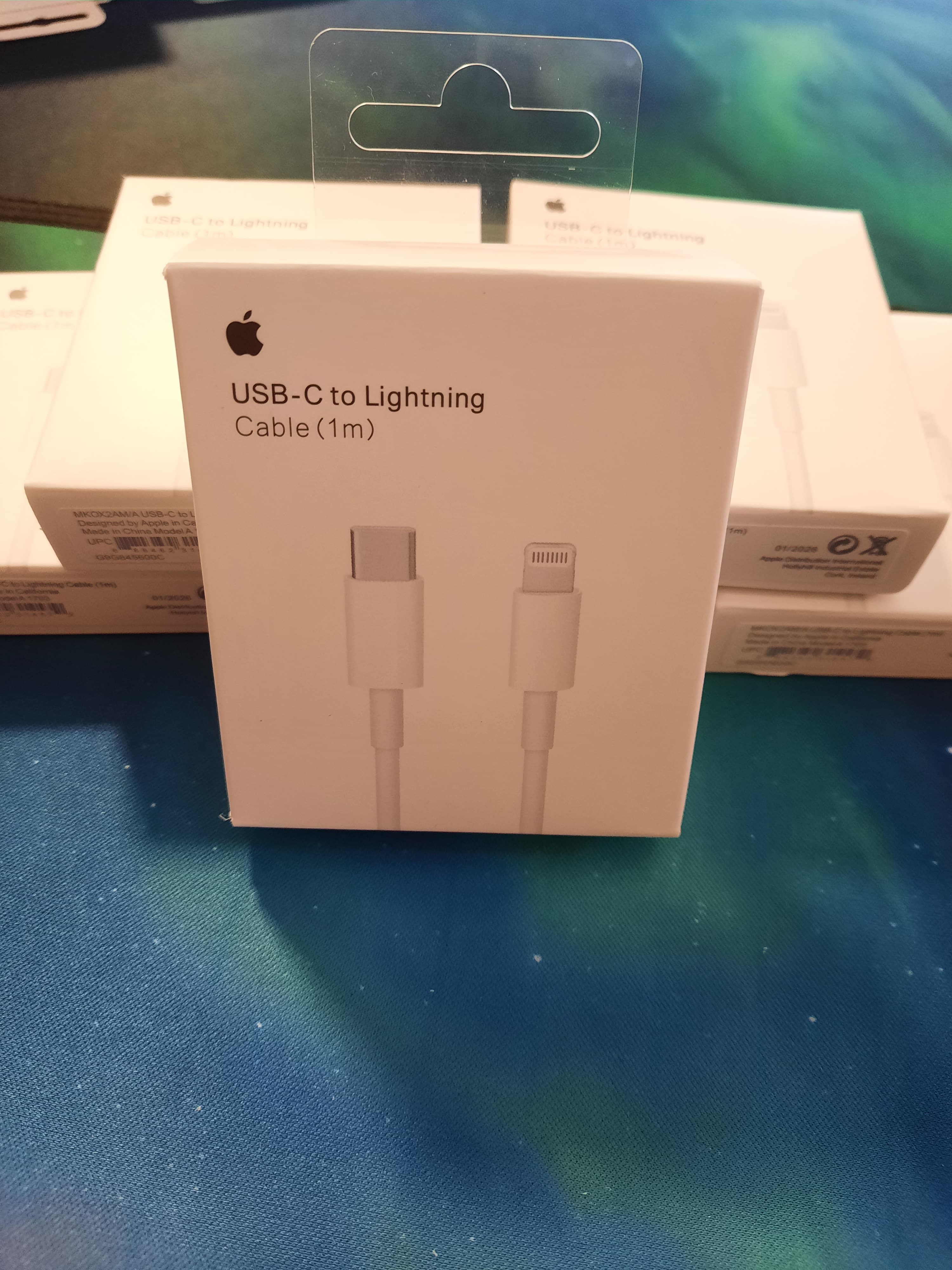 Cable usb- lightning 1mts. Calidad original